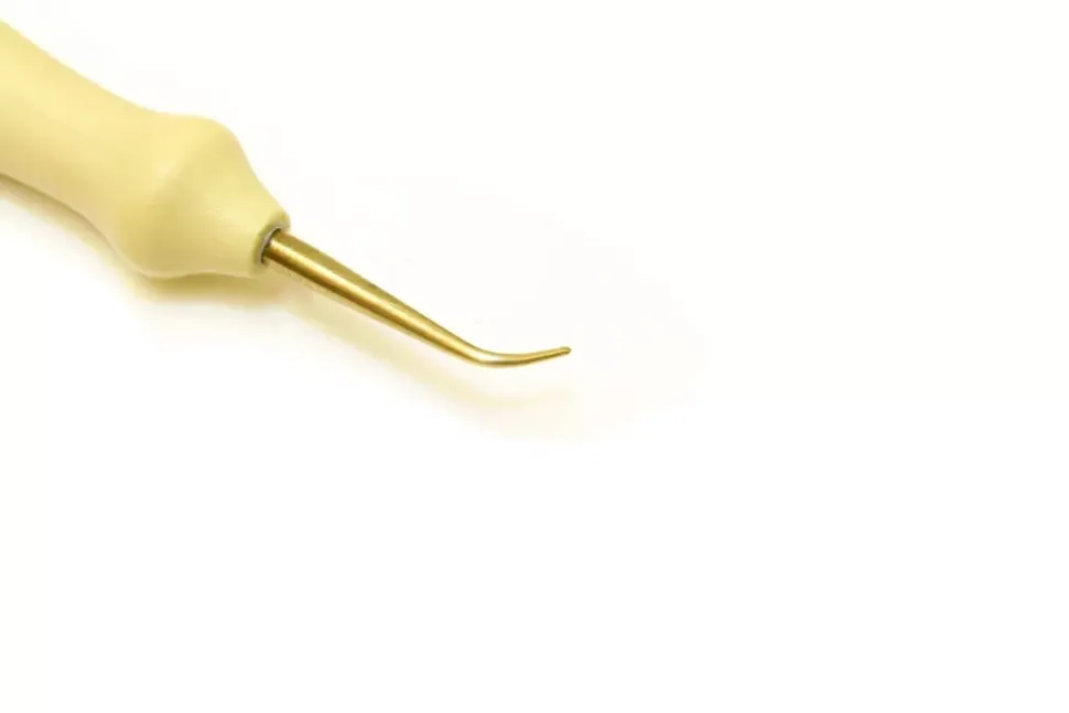 Buril de latón perfilador curvado LAT.06