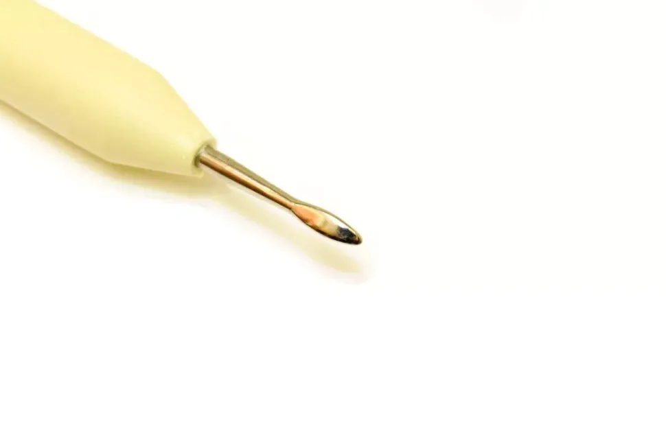 Buril de repujado para definición Pala de acero cromado de 2,5x5,5mm L-T/2