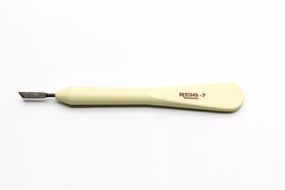 Buril para rascar espejo Rascador inclinado de doble filo EG/7