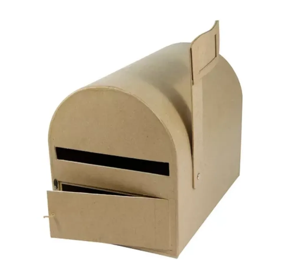 Buzón de Cartas de Papel Maché Décopatch