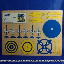 Caballitos-23 Kits Recortables Serigrafiados de Marquetería 4010-23