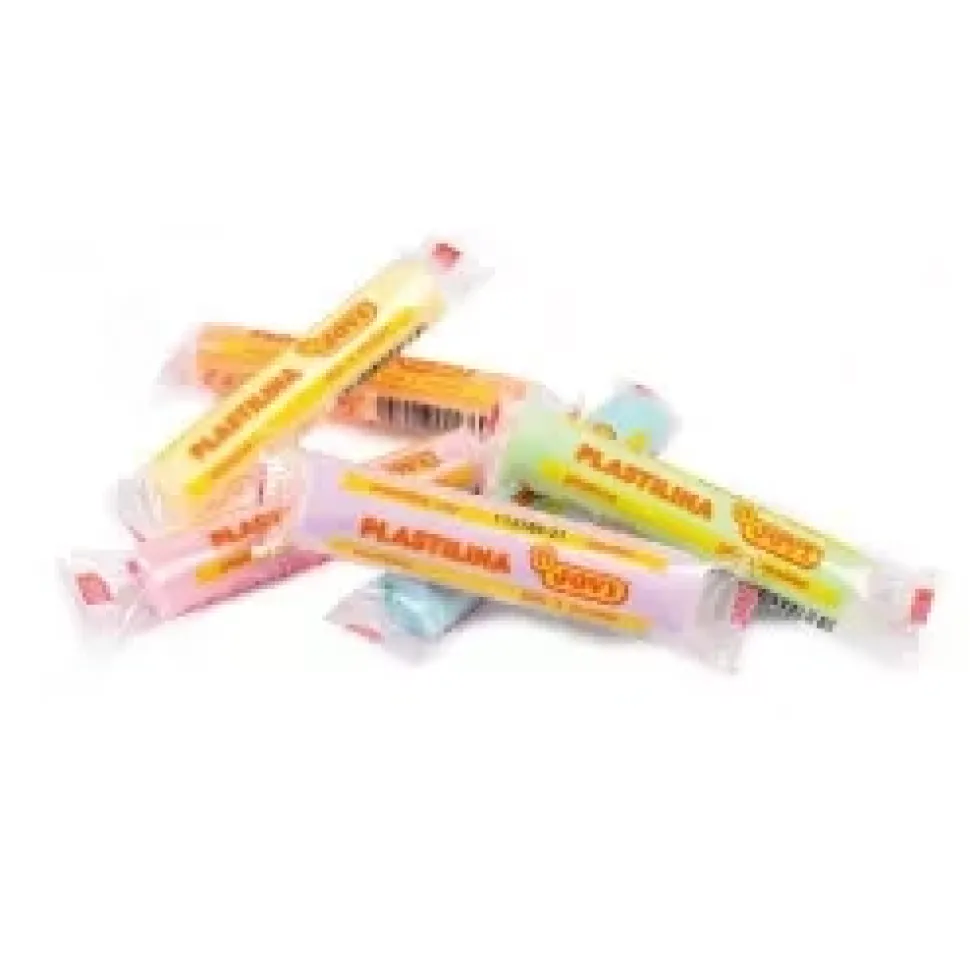 Caja 6 Barras de Plastilinas Colores Pastel Jovi 15gr