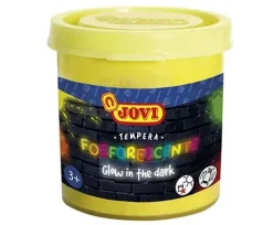 Caja 4 botes Témpera Fosforescente Jovi 55ml