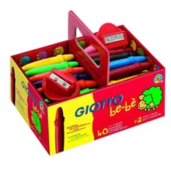 Caja 40 Ceras Infantiles Giotto