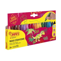 Caja 18 ceras redondas Jovicolor Jovi