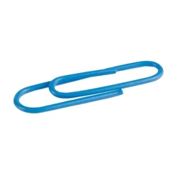 Caja 100 clips metálicos plastificados Milan