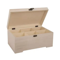 Caja 6 Compartimentos de Madera Rayher