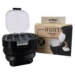 Caja 3 en 1 para acuarelas y pinceles Inart