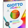 Caja 36 Lápices de Colores Stilnovo Giotto