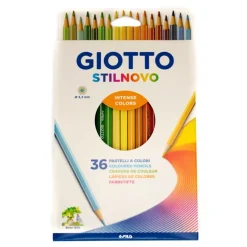 Caja 36 Lápices de Colores Stilnovo Giotto