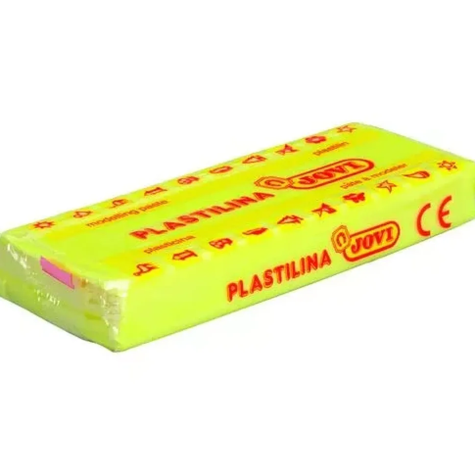 Caja 10 Pastillas de Plastilina Colores Surtidos Jovi 50gr