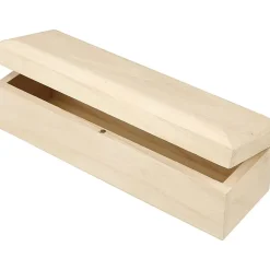 Caja alargada de madera Creativ Company 20x6x6 cm