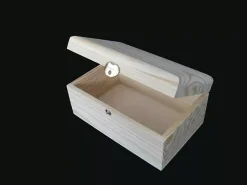 Caja boleada de madera