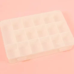 Caja Con 17 Compartimentos Blanca Craftelier