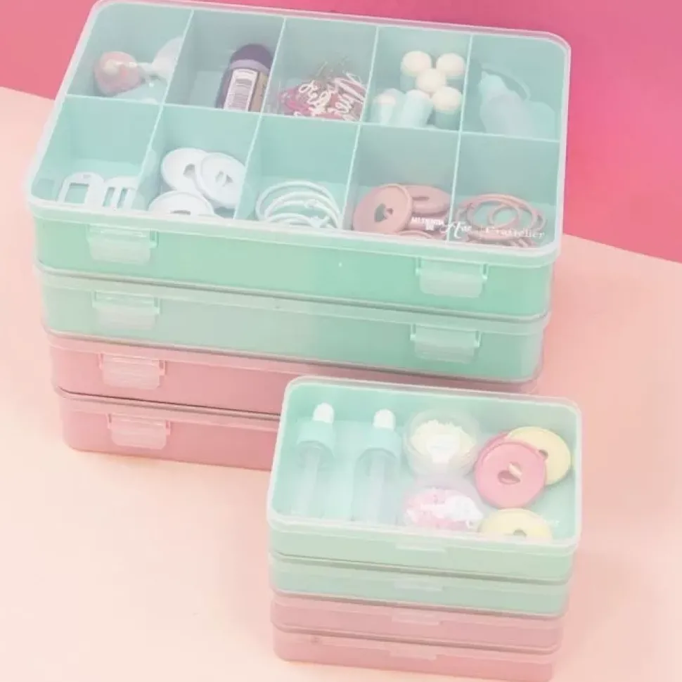 Caja Con 10 Compartimentos Blanca Craftelier