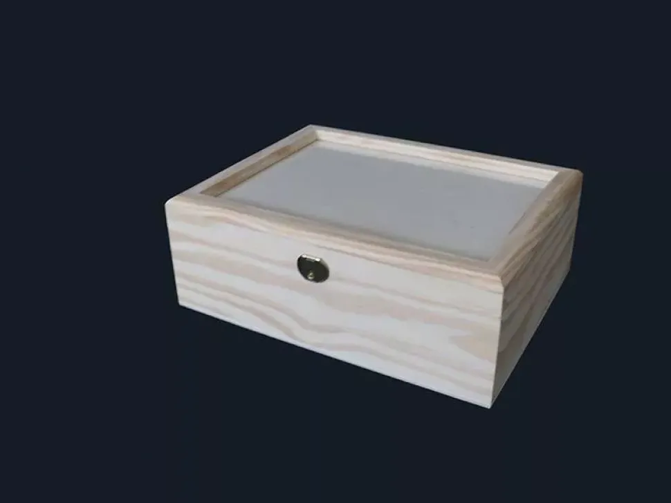 Caja con cristal y bandeja Artiwood