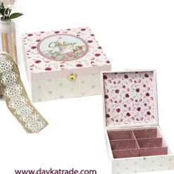Caja costurero de madera Mini Dayka 22x25cm