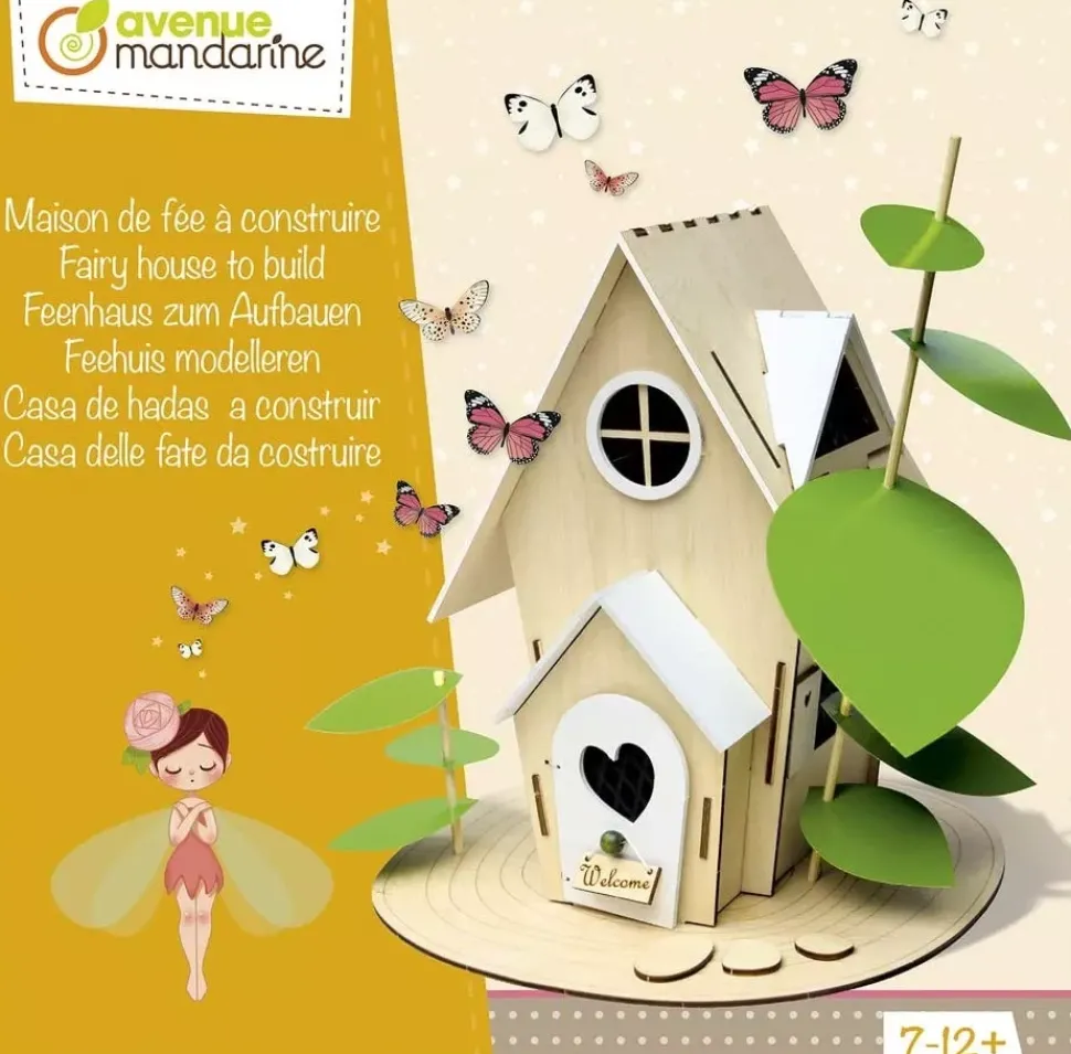 Caja Creativa Casa de Hadas a Construir Avenue Mandarine