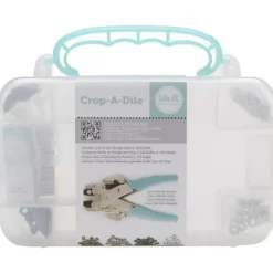 Caja Crop-A-Dile Aqua con ojales