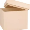Caja cubo de madera Artemio
