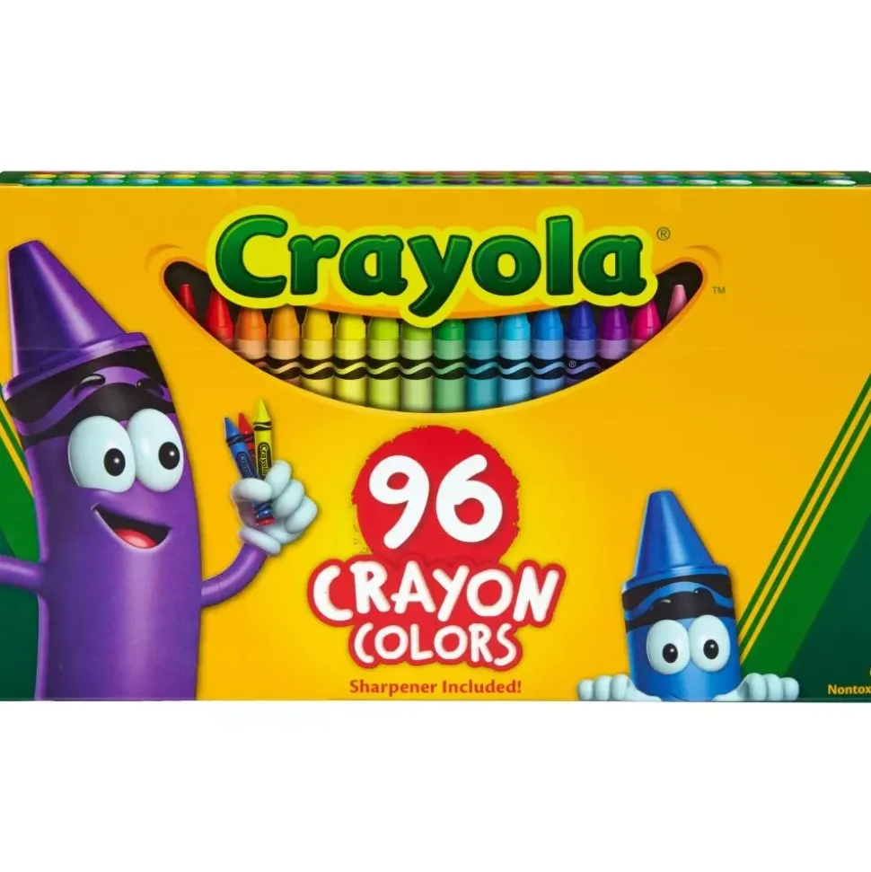 Caja de 96 Crayons Colors Crayola