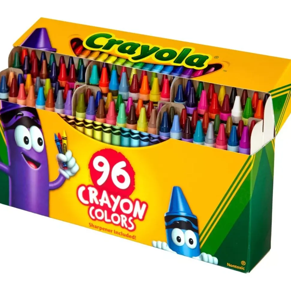 Caja de 96 Crayons Colors Crayola