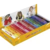 Caja de 15 Pastillas de Plastilina Mediana Colores Surtidos Jovi 150gr