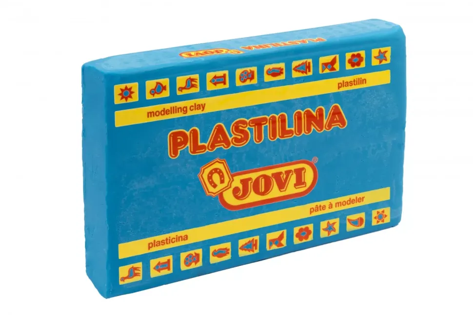 Caja de 15 Pastillas de Plastilinas Colores Básicos Jovi 50gr