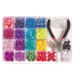 Caja de Abalorios Surtidos con Pinzas Rayher