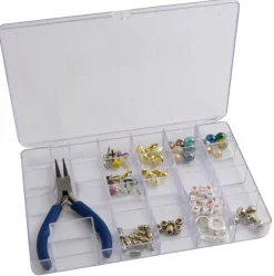 Caja de almacenamiento con 22 compartimentos