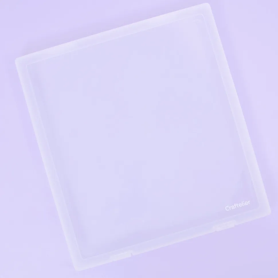 Caja de almacenamiento de papeles Craftelier 30x30cm