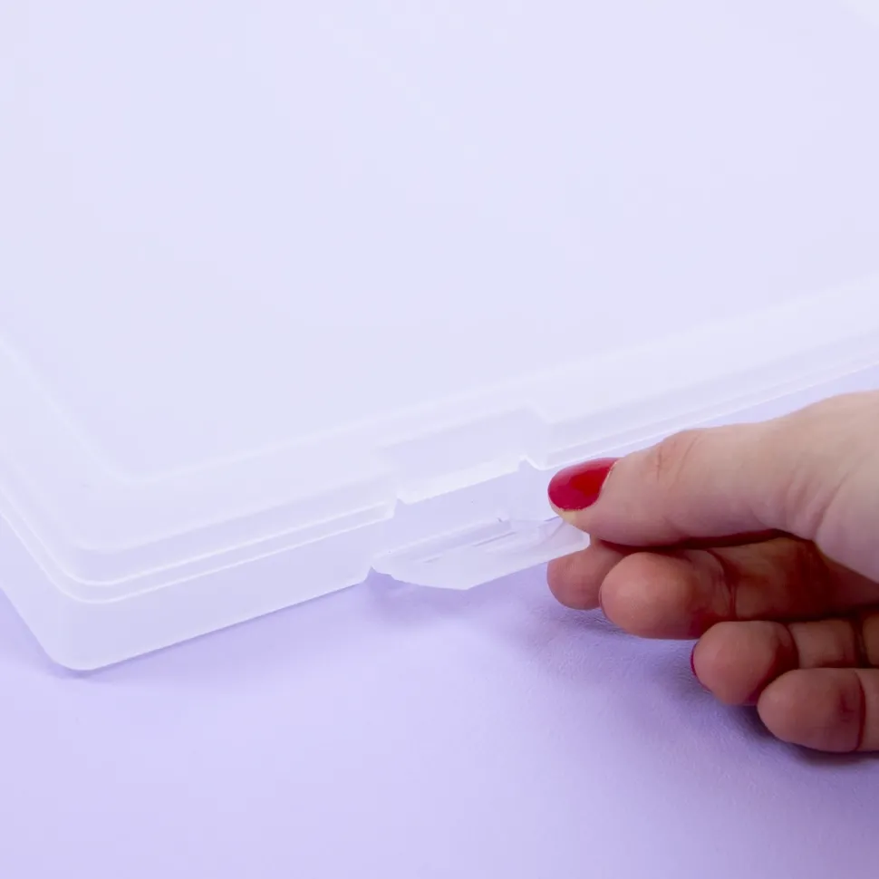 Caja de almacenamiento de papeles Craftelier 30x30cm