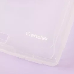 Caja de Almacenamiento Grande Transparente Craftelier