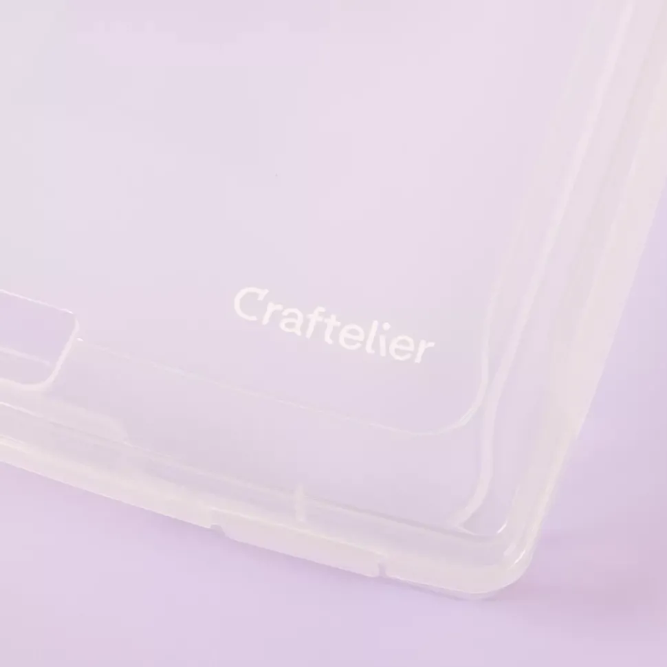 Caja de Almacenamiento Grande Transparente Craftelier