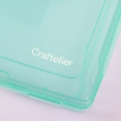 Caja de Almacenamiento Grande Turquesa Craftelier