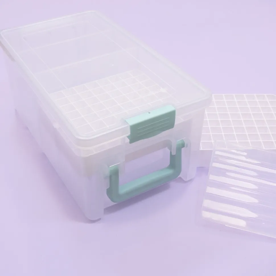 Caja de almacenamiento para tarjetas y rotuladores Craftelier