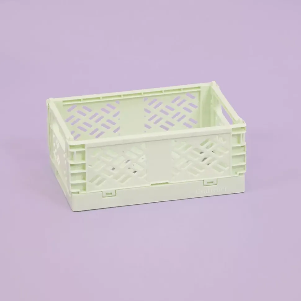 Caja de almacenamiento plegable Pequeña Mint Craftelier