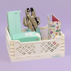 Caja de almacenamiento plegable Grande Blanca Craftelier