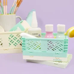 Caja de almacenamiento plegable Grande Blanca Craftelier