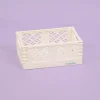 Caja de almacenamiento plegable Pequeña Blanca Craftelier
