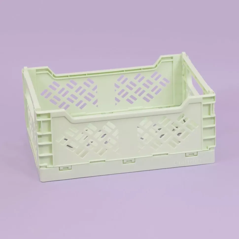 Caja de almacenamiento plegable Grande Mint Craftelier