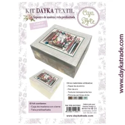 Caja de arte + Tela Prediseñada Dayka