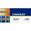 Caja de cartón de 30 ceras Manley