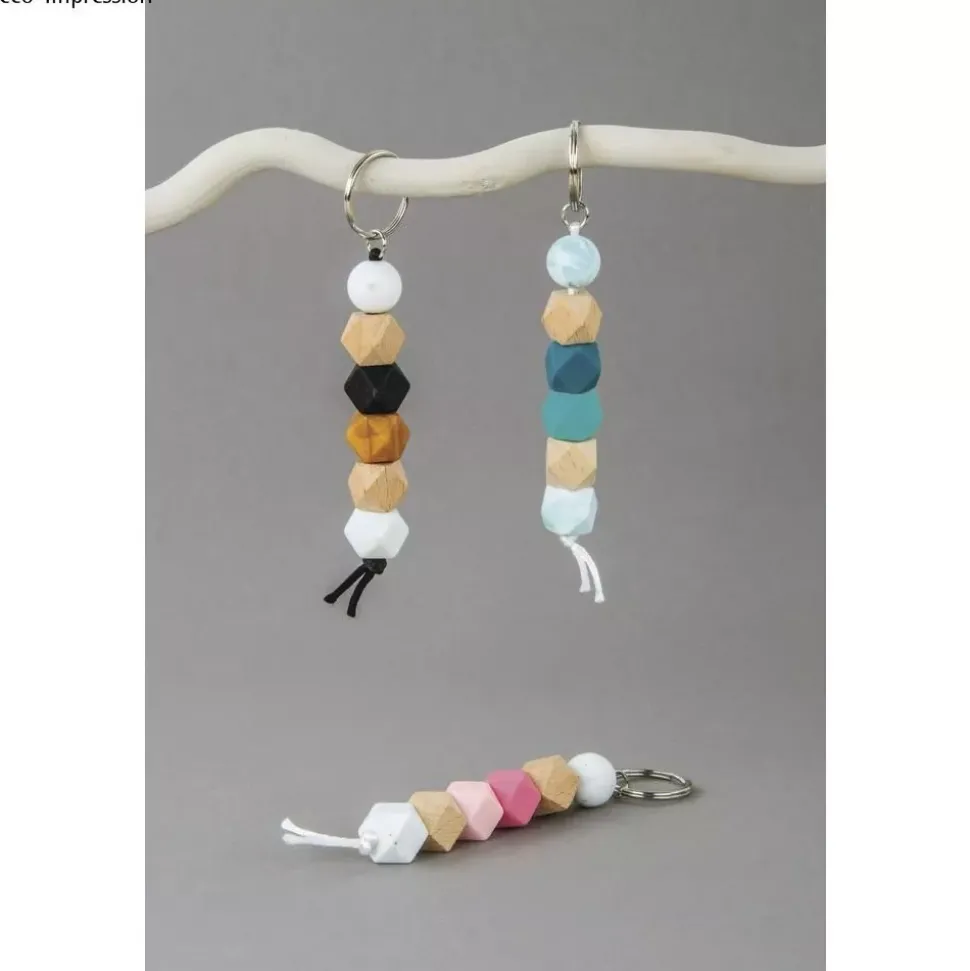 Caja de Cuentas de Silicona Negro Rayher