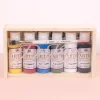 Caja de Madera 6 Acrílicos Artis Básicos Dayka 60ml
