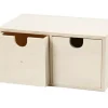 Caja de Madera 2 Cajones Creativ Company