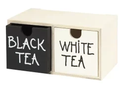 Caja de Madera 2 Cajones Creativ Company