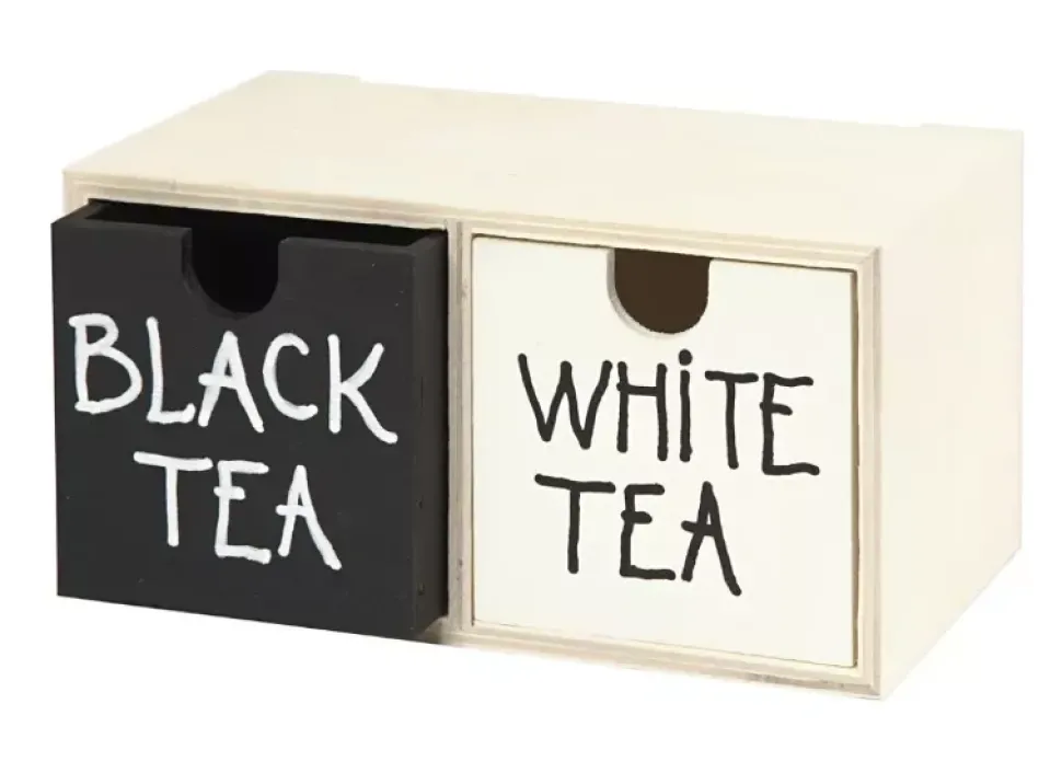 Caja de Madera 2 Cajones Creativ Company