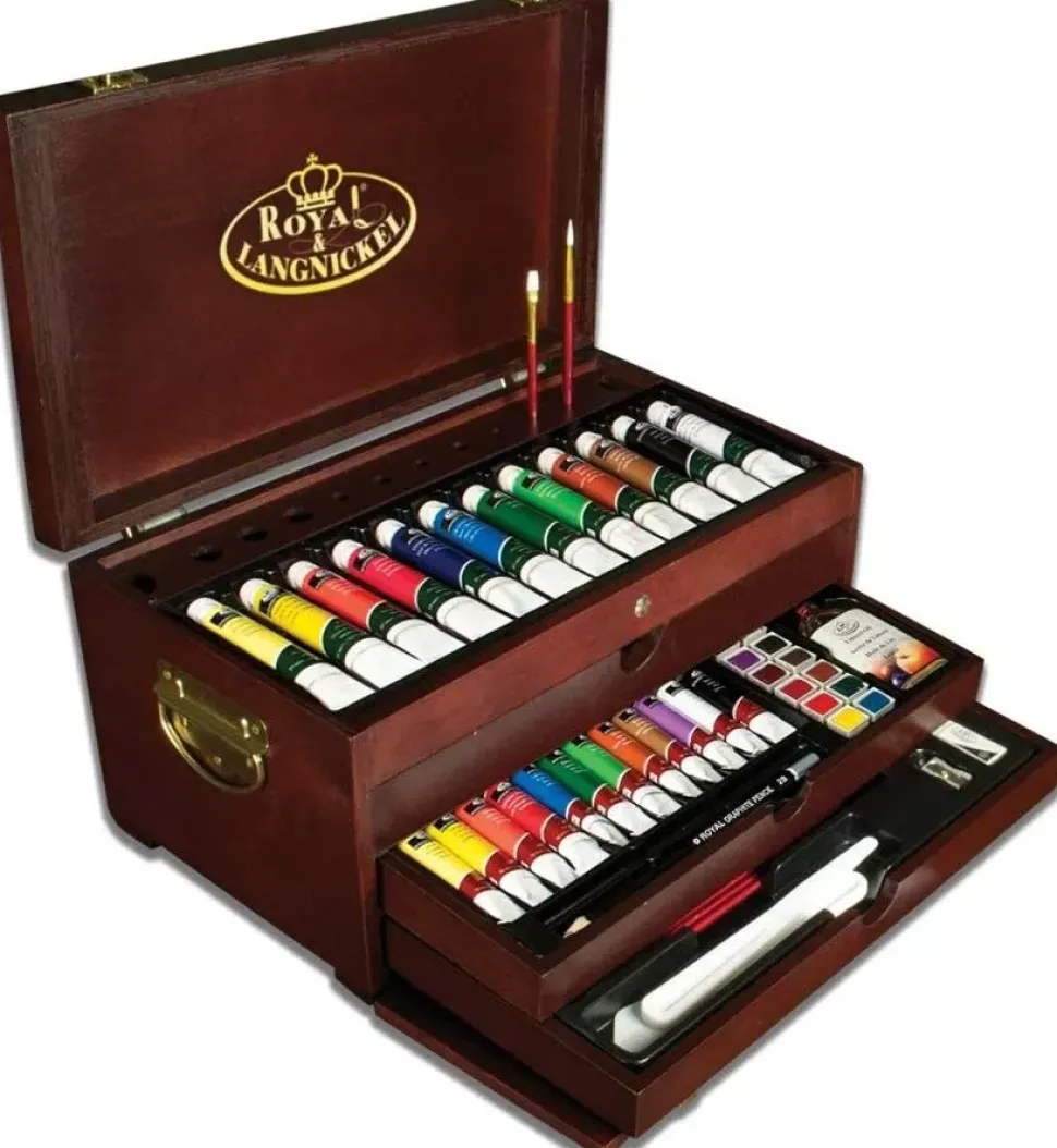 Caja de Madera 80 Piezas Artist Premier Royal & Langnickel