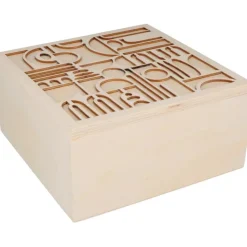 Caja de madera Boho Artemio